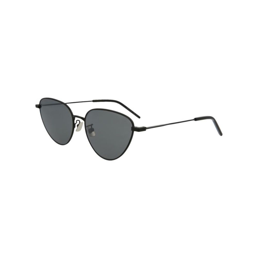 Saint Laurent Cat-Eye Frame Metal Sunglasses Black Womens - Picture 2 of 4